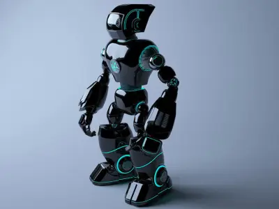 Space Robot 2 3D model