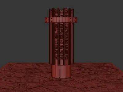 Palette  Harvia Glow 3D model