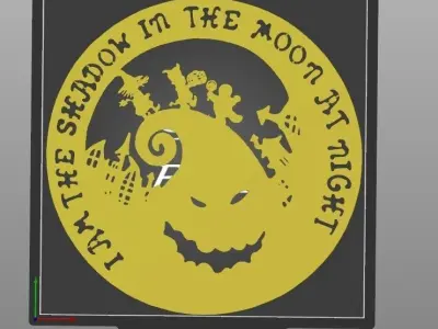 Oogie Boogie light 3D print model