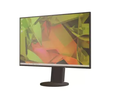 The Simple Monitor Low-poly 3D model