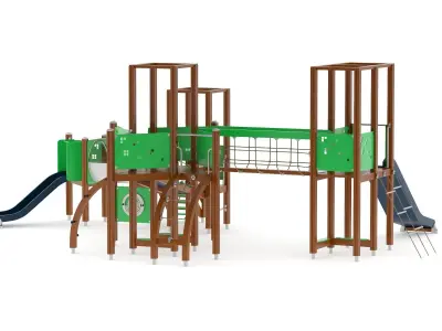 Lappset Activity Tower 11 3D model