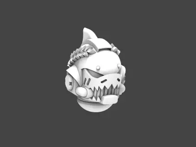 Space Sharks Netx Gen Helmets 3D print model