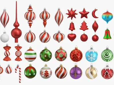  Christmas Balls Collection V5 