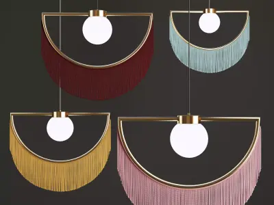 Houtique Wink Pendant Lamp 3D model