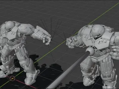 Iron Man HulkBuster 3D model