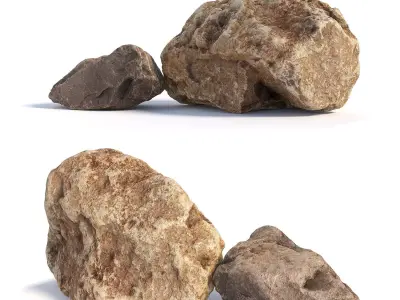143 stone 3D model