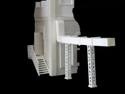 2nd World War Diaroma 3D print model