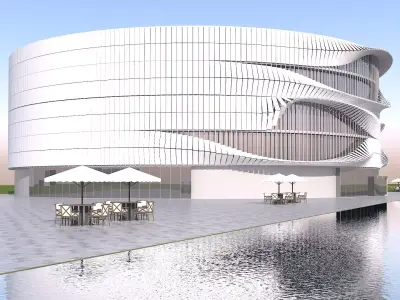 Building 02 3D model