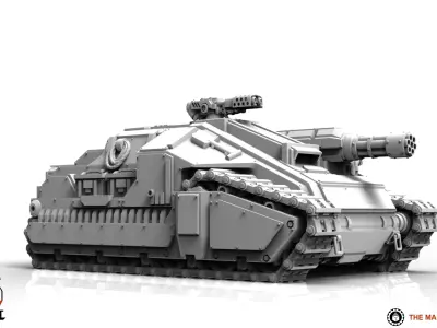 Tempest Legion - Xiphos Self Propelled Gun 3D print model