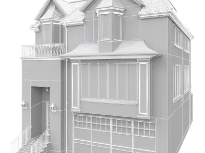 Classic Building 3D model