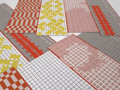 Bandas Orange 3D model