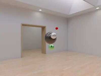 HDRI - Art Museum Gallery Interior 11 - 16384x8192 Texture