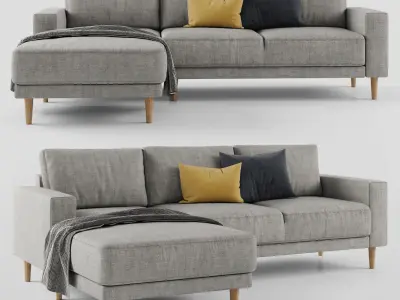 JYSK EGENSE chaise longue sofa 3D model