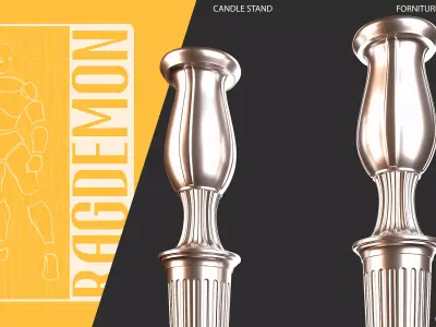 CANDLE STAND 3D model