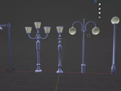 urban furnishing mobiliario urbano Free 3D print model