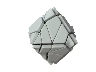 Sci Fi Object No 5337 Low Poly Texture