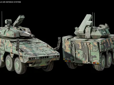  Skyranger 30 Air Defence Tower System X3 Camos Package 