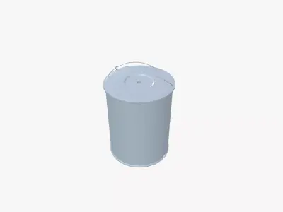 black barrel 3D model