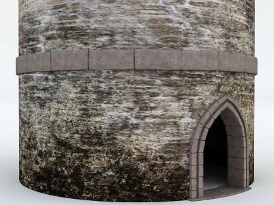 Castle pack part2 Low-poly 3D model