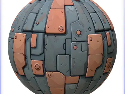 SciFi Seamless Texture Texture 52