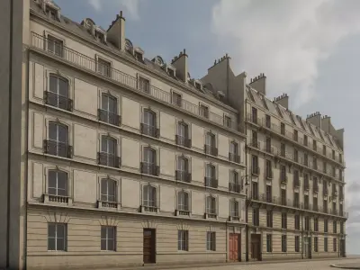 City Building VI and VII 3D model