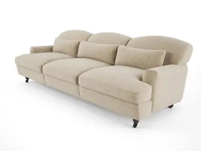 De Padova - Raffles Sofa - three-seater sofa 3D model