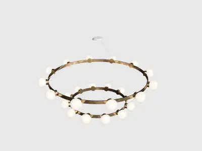 Cinema Double Tiers 3d model 3D model