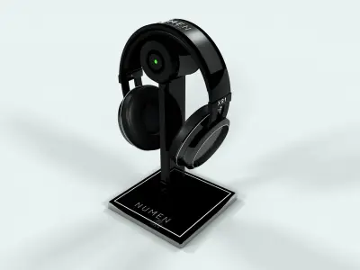 Touch Screen Headphones Concept  3D model