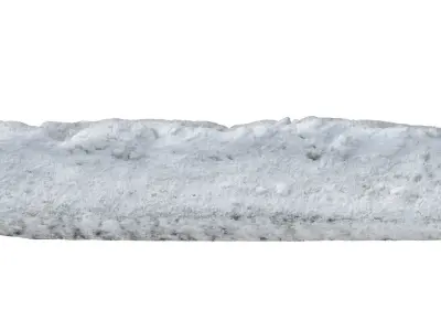 Snow scan 5A Low-poly 3D model