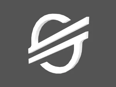 Stellar Coin v1 006 Low-poly 3D model