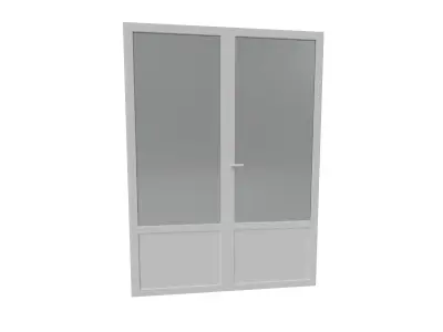 Door window 3D model