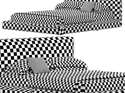 Richard Bed by BebItalia 3D model