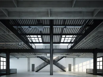  3 FLOORS - Industrial Loft Office 