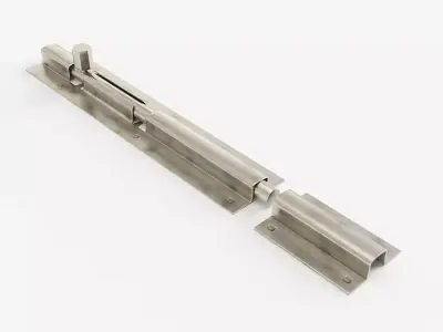 Flush Tower Bolt 3D model