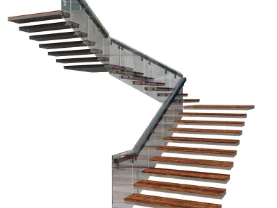 STAIR NO9 A Free 3D model