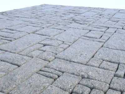 paving stones  Free 3D model