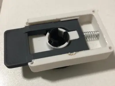 door lock cabinet functional parts 3D print model