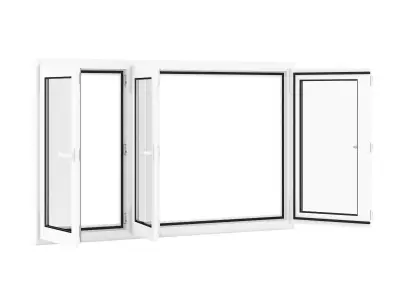 Plastic Window 1970mm x 1120mm 3D model