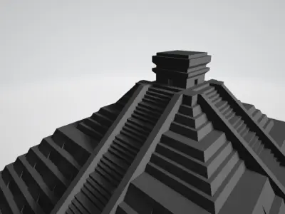 Aztec Temple Free 3D print model