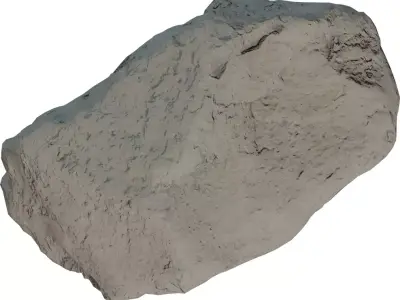 High Resolution Photorealistic Rock 3D Model Low-poly 3D model