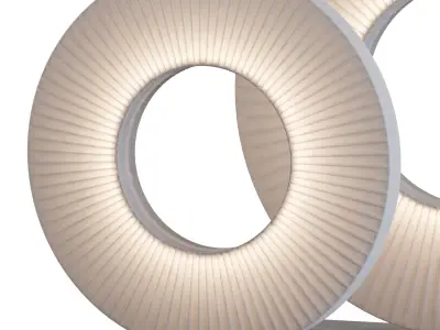 roche bobois cactus table lamp 3D model