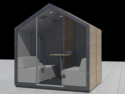 3D Meeting room  3D model purchase