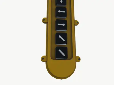 EOT Crane and Hoists Mobile Pendant 3D model