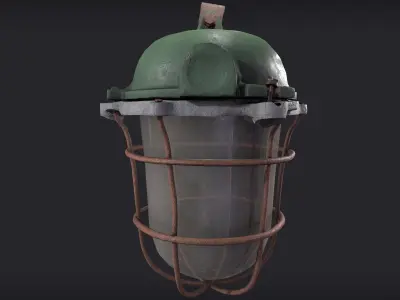 Old lamp 3D model