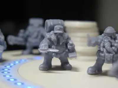 SPACE NANETTI Hand Flamer Squod 3D print model