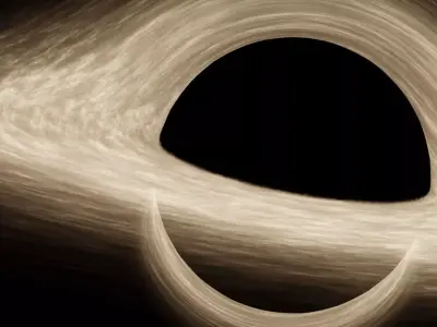 Black Hole High Resolution - Like Interstellar 3D model