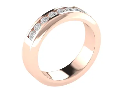 Women Ring  Render 3dm STL OBJ FBX TXT Details 3D print model purchase