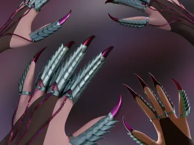 Street Fighter 6   AKI ring cosplay  3D print model