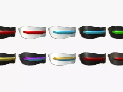 10 SciFi Glasses I Collection - Character Design Fashion 3D Model Pack
