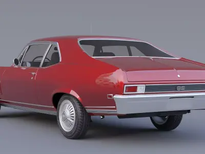 1969 Chevrolet Nova SS 396 3D model